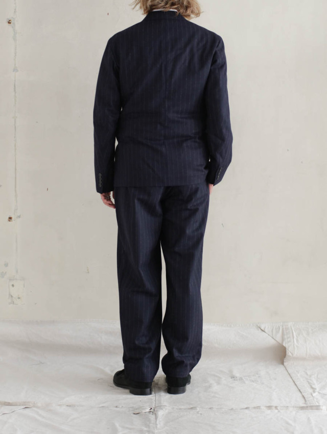 HEUGN ユーゲン｜Adam Wide Stripe（ネイビー）