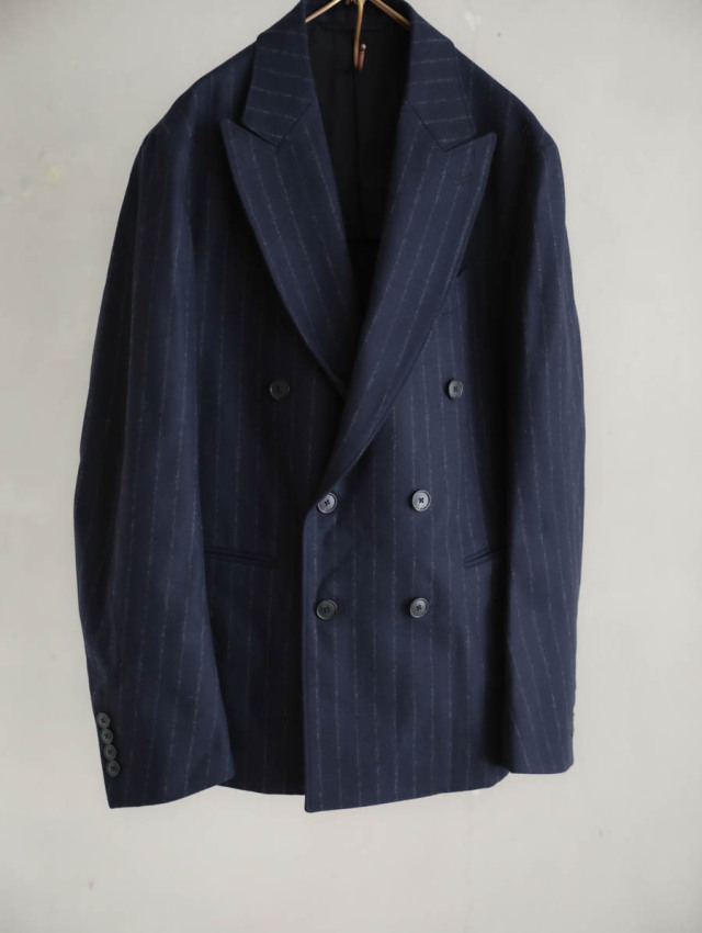 HEUGN ユーゲン｜Adam Wide Stripe（ネイビー）