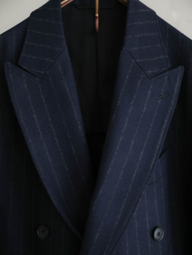 HEUGN ユーゲン｜Adam Wide Stripe（ネイビー）