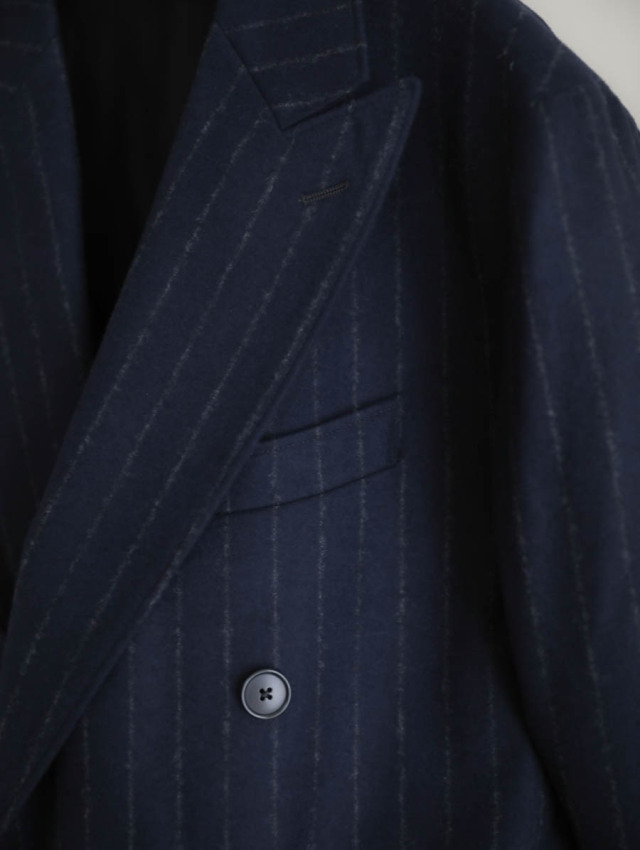 HEUGN ユーゲン｜Adam Wide Stripe（ネイビー）