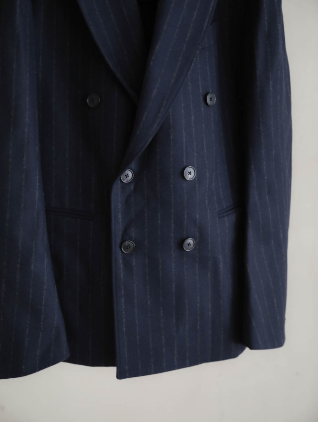 HEUGN ユーゲン｜Adam Wide Stripe（ネイビー）