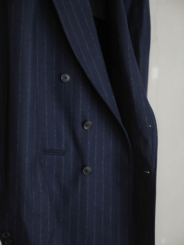 HEUGN ユーゲン｜Adam Wide Stripe（ネイビー）