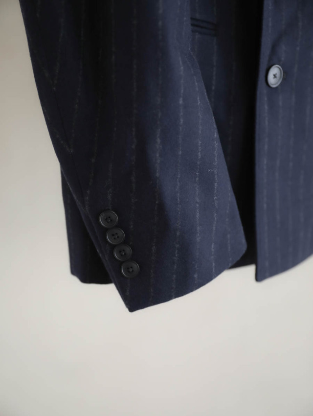 HEUGN ユーゲン｜Adam Wide Stripe（ネイビー）