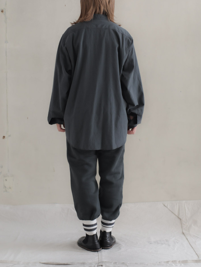 HEUGN ユーゲン / Bobby solid wool グレー