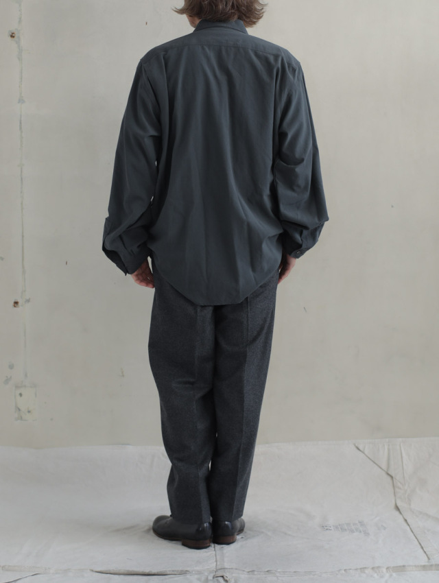 HEUGN ユーゲン / Bobby solid wool グレー 