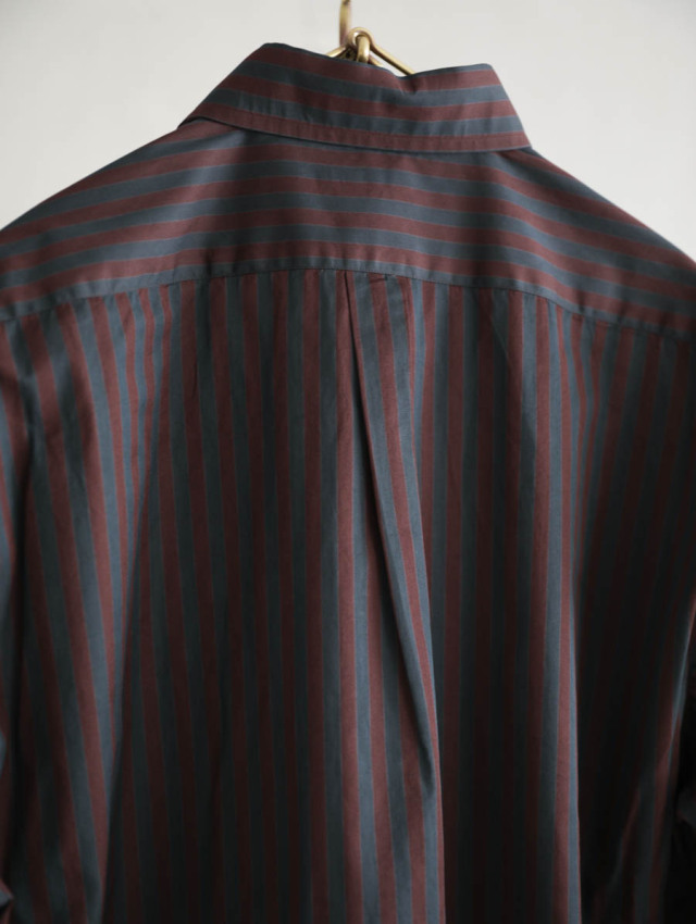 HEUGN ユーゲン｜ALAN SHIRTS over dyed　ブラウン HEUGN ユーゲン｜ALAN SHIRTS over dyed ブラウン