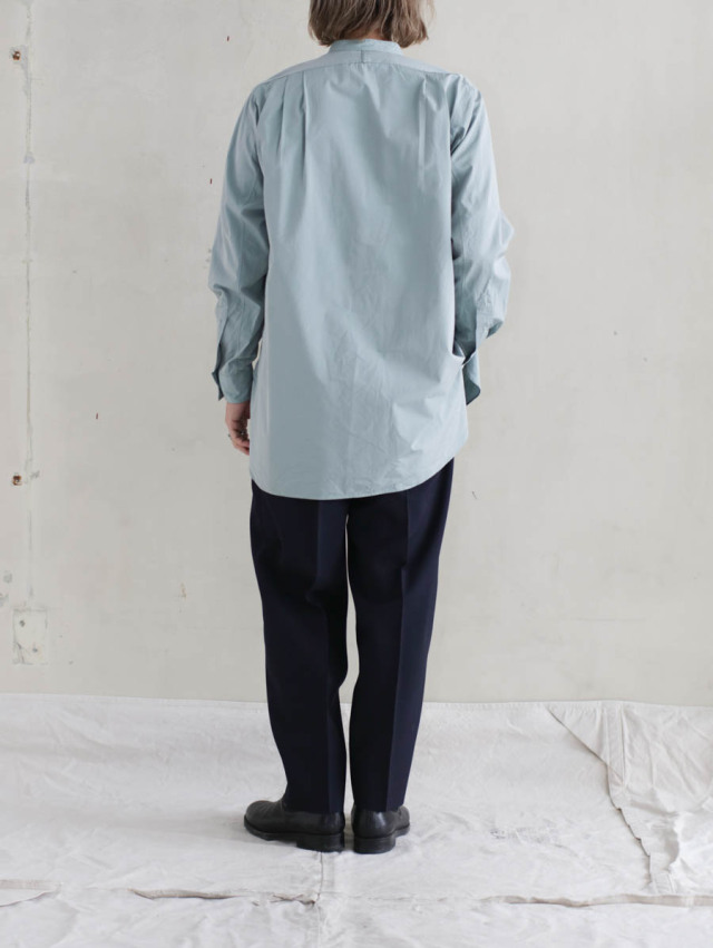 h*o様 heugn geore ネイビー プリーツ入り スラックス HEUGN / 