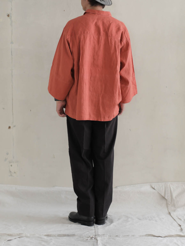 HEUGN ユーゲン / George Over dyed ワイン