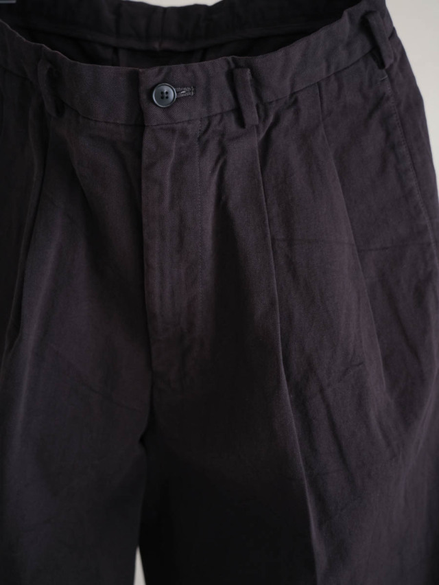 HEUGN ユーゲン / George Over dyed ワイン