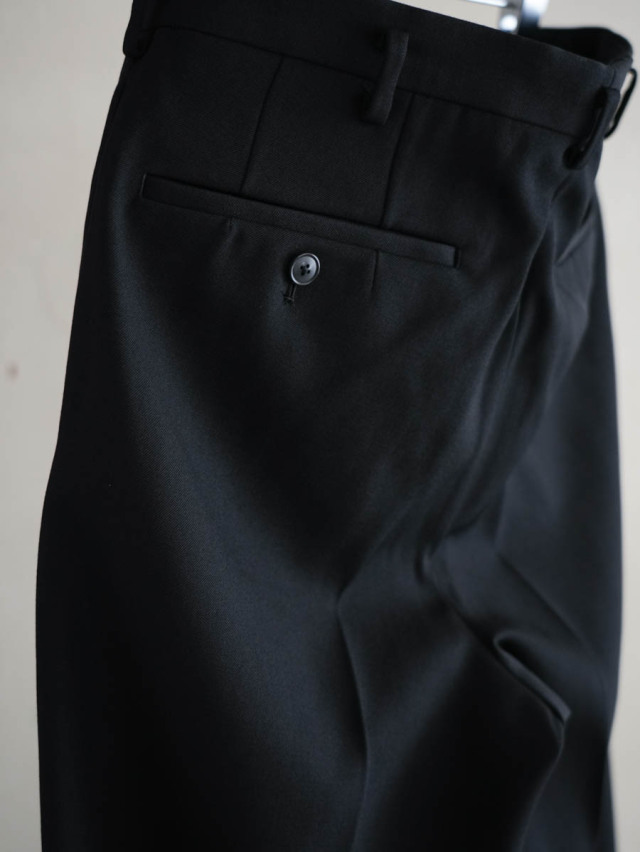 HEUGN TROUSER 010 黒 サイズ2 E HEUGN・ユーゲン】 TROUSER 010 George - JAM - 茨城県つくば市