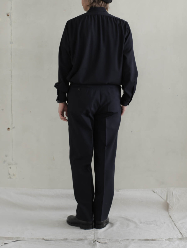 パンツ HEUGN E Size2 HEUGN ユーゲン｜Aaron（ネイビー）