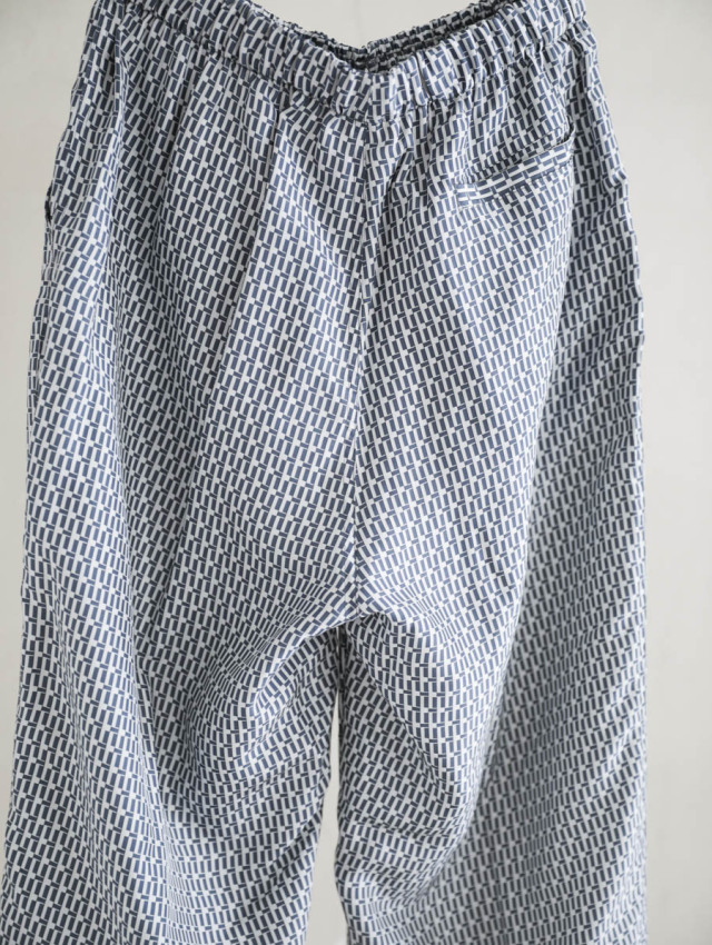 HEUGN ユーゲン / Cooper EASY PANTS PRINT 