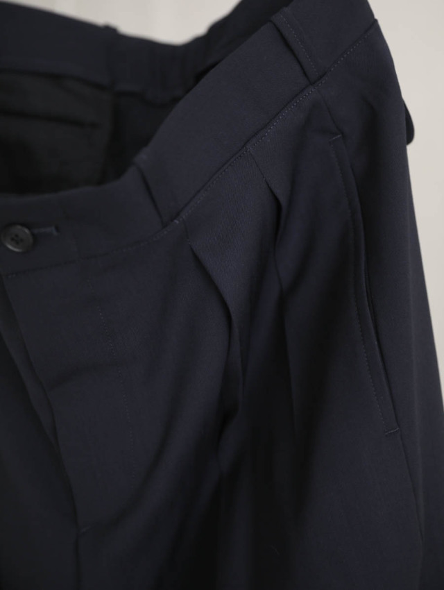 HEUGN ユーゲン｜UTAH FRENCH TROUTERS ネイビー