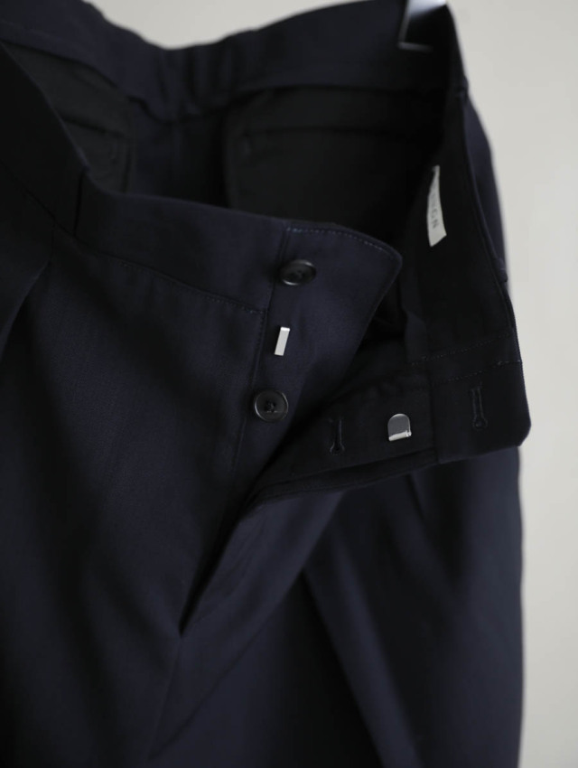 HEUGN ユーゲン｜UTAH FRENCH TROUTERS ネイビー