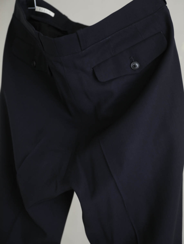 HEUGN ユーゲン｜UTAH FRENCH TROUTERS ネイビー