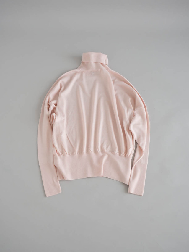humoresque ユーモレスク / sail turtleneck knit ベビーピンク