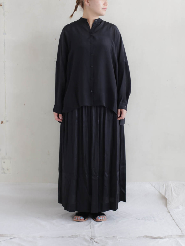 humoresque ユーモレスク / gather skirt ブラック 