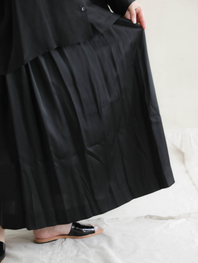 humoresque ユーモレスク / gather skirt ブラック 