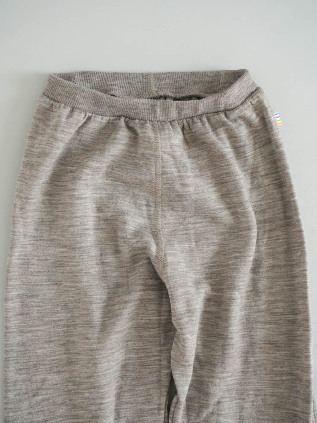 新品 Joha ヨハ レギンス 裏起毛 セサミ 160サイズ M～L相当 joha ヨハ｜メリノウールリブレギンス（セサミ）