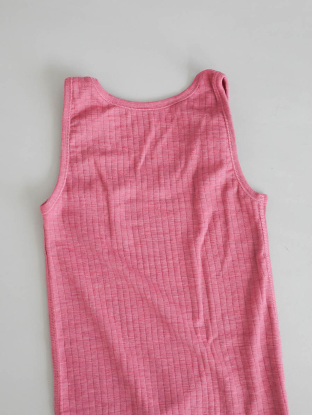 joha ヨハ タンクトップ JOHA（ヨハ） Kate ウールシルク タンクトップ Undershirt