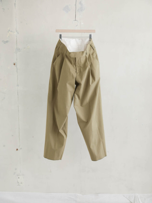 MAATEE&SONS マーティーアンドサンズ / MILITARY SLACKS ライトカーキ 