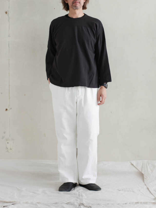 MAATEE&SONS マーティーアンドサンズ / 強撚C FOOTBOAL TEE フェイド 