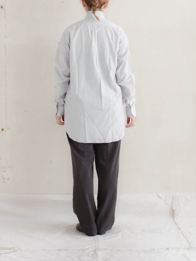 MAATEE&SONS マーティーアンドサンズ / ELIZABETH SILKPOPLIN GRAPHCHECK 