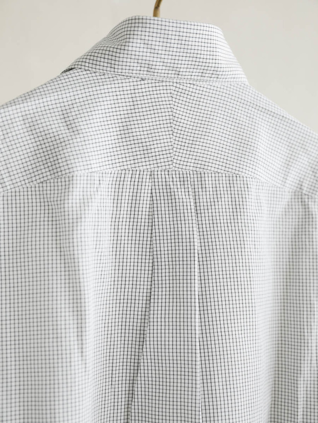 MAATEE&SONS マーティーアンドサンズ / ELIZABETH SILKPOPLIN GRAPHCHECK
