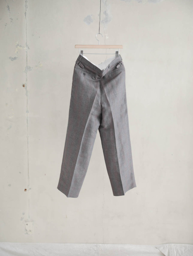 MAATEE&SONS マーティーアンドサンズ｜JEFFELY RAYONE LINEN シャークpane