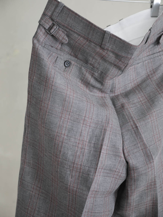 MAATEE&SONS マーティーアンドサンズ｜JEFFELY RAYONE LINEN シャークpane