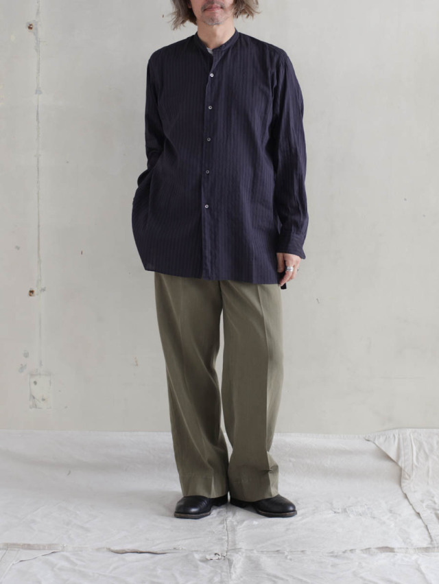 maatee&sons ドゥルン チノ 2 カーキ MAATEE&SONS マーティーアンドサンズ｜CHINO TROUSER ドゥルン カーキ