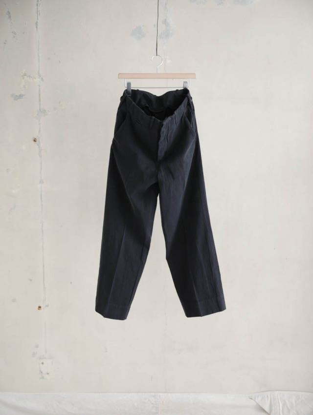 MAATEE&SONS マーティーアンドサンズ｜CHINO TROUSER ドゥルン ブラック