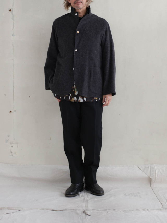 MAATEE&SONS マーティーアンドサンズ｜折って折ってJK（CHACOAL）