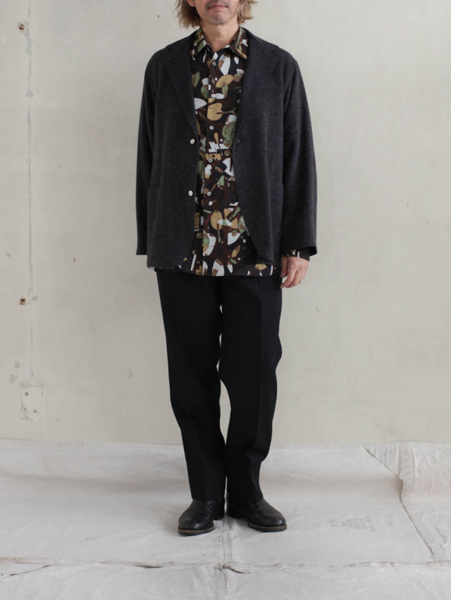 MAATEE&SONS マーティーアンドサンズ｜折って折ってJK（CHACOAL）