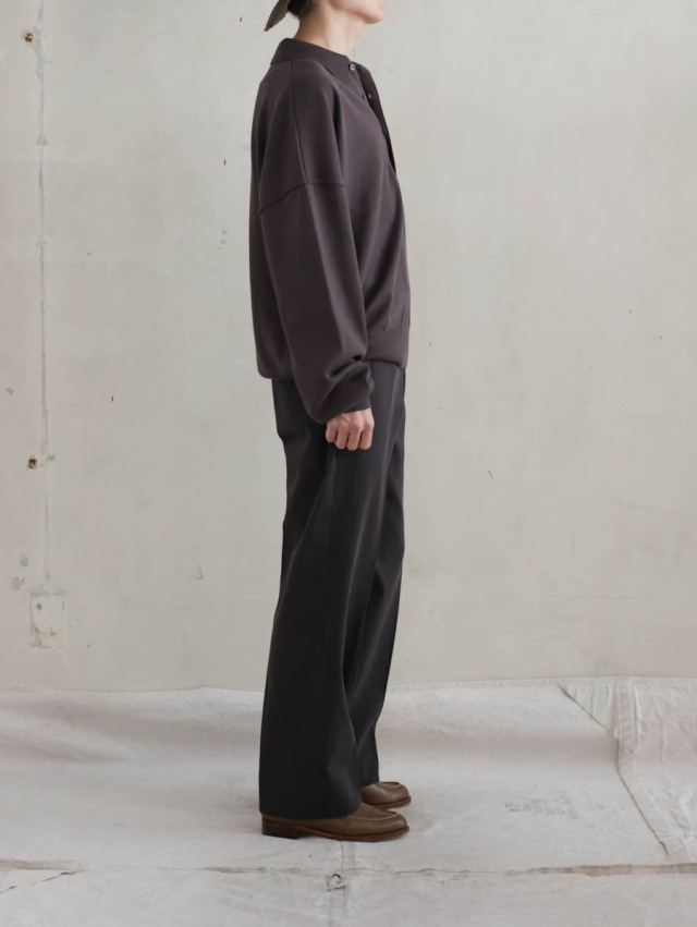 MAATEE&SONS マーティーアンドサンズ｜CHINO TROUSER（GRAYSHAMBRAY）