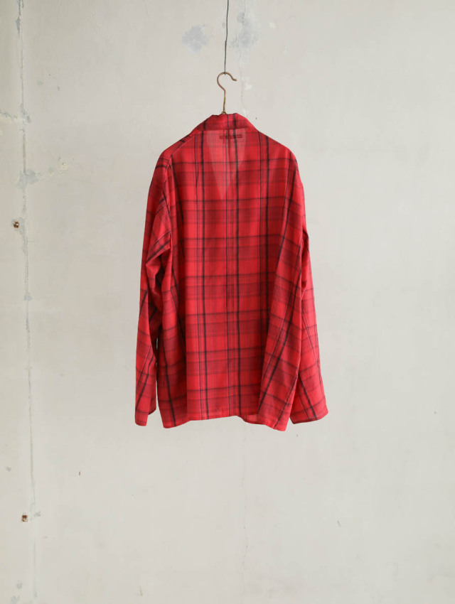 MAATEE&SONS マーティーアンドサンズ｜折って折ってJACKET HWOOL CECK