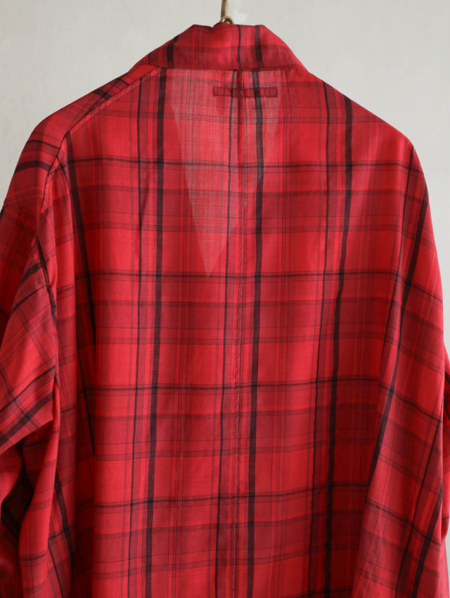 MAATEE&SONS マーティーアンドサンズ｜折って折ってJACKET HWOOL CECK