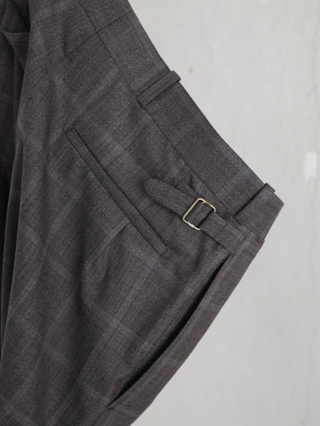MAATEE&SONS マーティーアンドサンズ｜JEFFERLY（杢 brwn check）