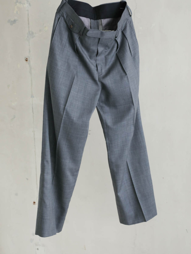 MAATEE&SONS マーティーアンドサンズ｜SUMMER TROUSER / HWOOL（MGRAY）