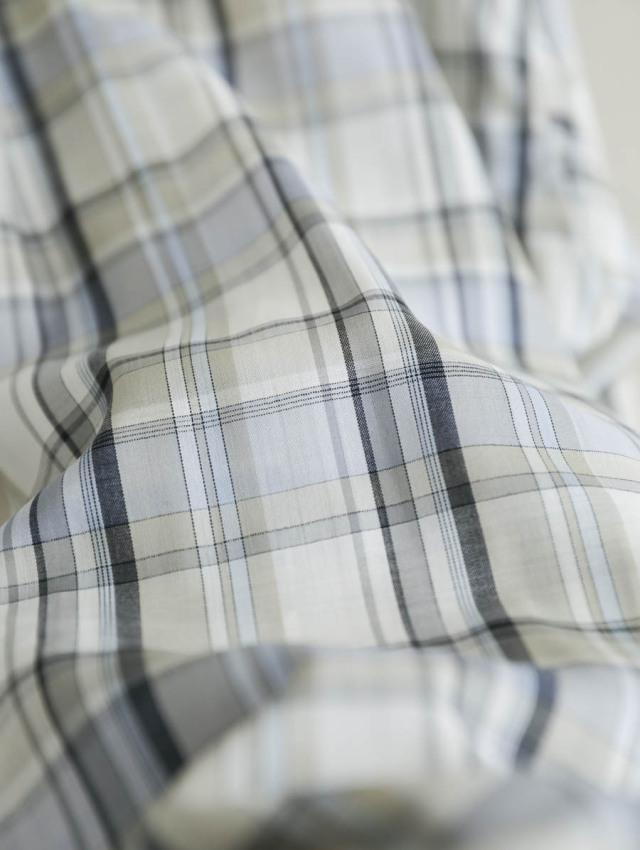 MAATEE&SONS マーティーアンドサンズ｜OPEN COLLAR フリンジ HWOOL