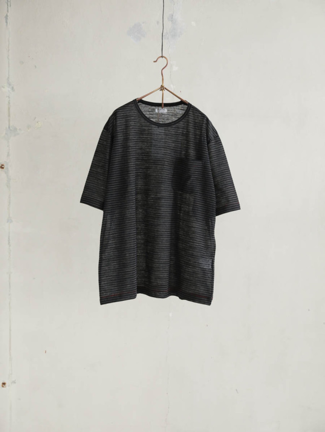 MAATEE&SONS マーティーアンドサンズ｜S/S BORDER POCKET TEE 