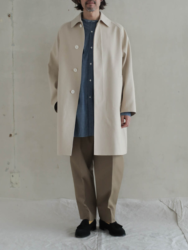23aw maatee&sons britishバルカラーコート 3 新品未使用