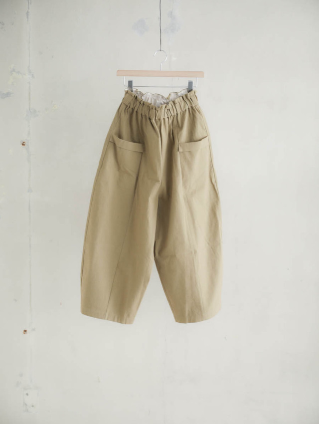 MAGALI マガリ リネンパンツ MAGALI マガリ コットンリネン アンティークキャンバス フラップ