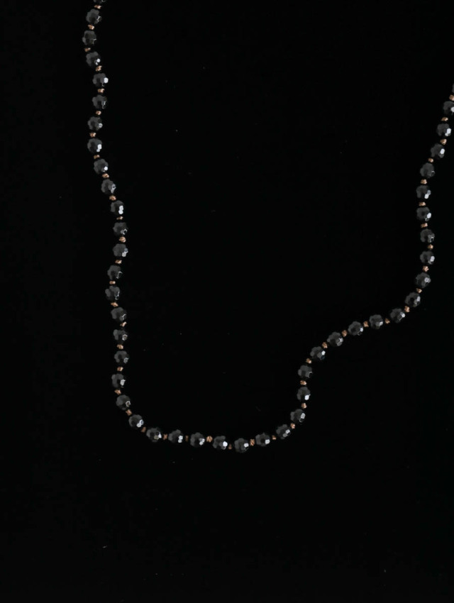 MAISON RUBUS. メゾンルーバス｜biarritz long necklace（onyx）