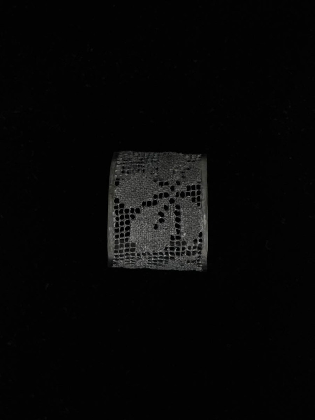 MAISON RUBUS. メゾンルーバス｜lace bangle LL Black