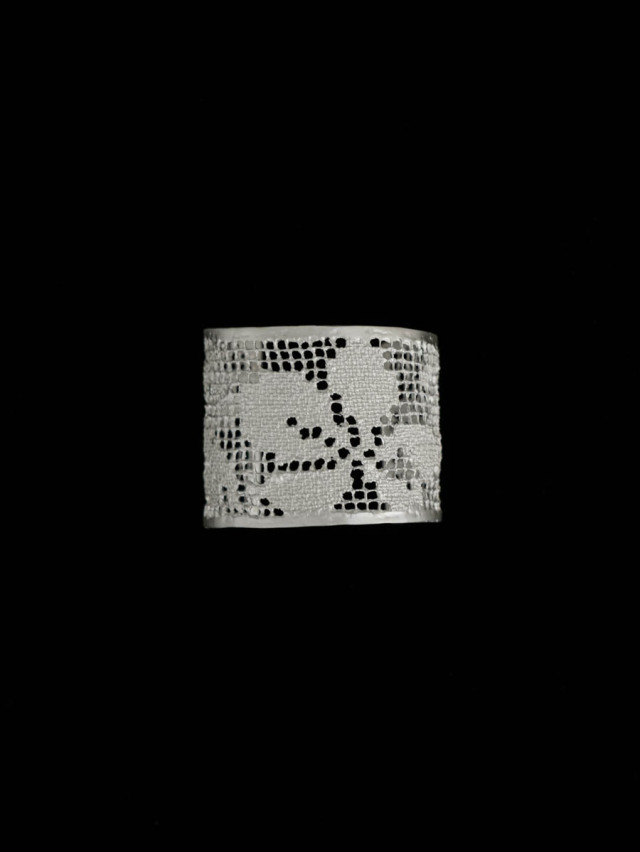 MAISON RUBUS. メゾンルーバス｜lace bangle LL Silver