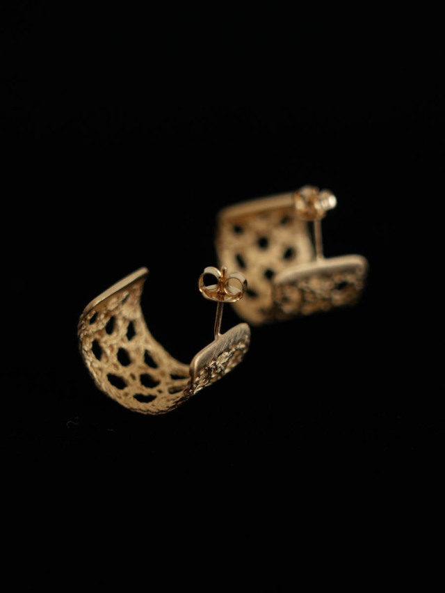 MAISON RUBUS. メゾンルーバス｜lace pierce L Yellow gold