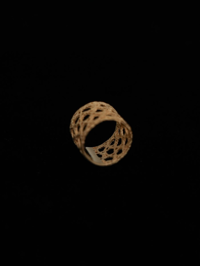 MAISON RUBUS. メゾンルーバス｜lace ring L Yellow gold