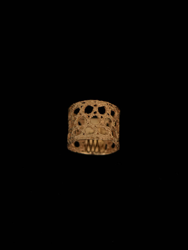 MAISON RUBUS. メゾンルーバス｜lace ring L Yellow gold