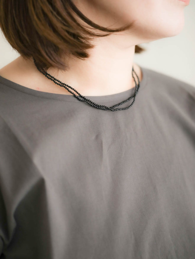 MAISON RUBUS. メゾンルーバス｜luminous necklace（onyx）